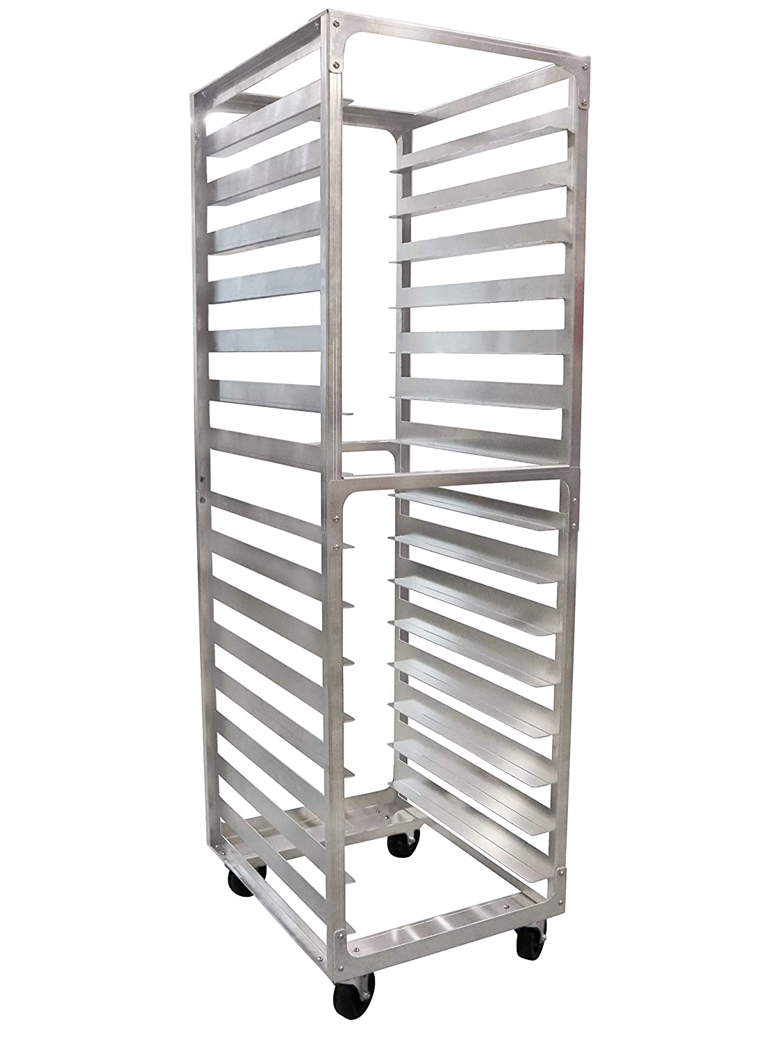 Commercial kitchen trolley - WATSON - Mercura Industries - for dishwasher  racks / anodized aluminum